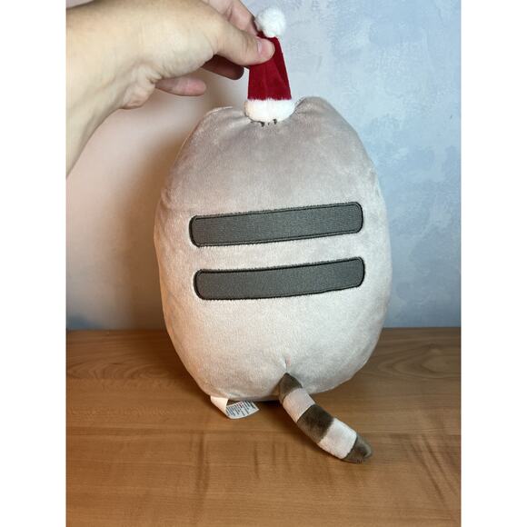 Hot Cocoa Pusheen with Santa Hat Whipped Cream Rare Discontinued 9” - Picture 5 of 8